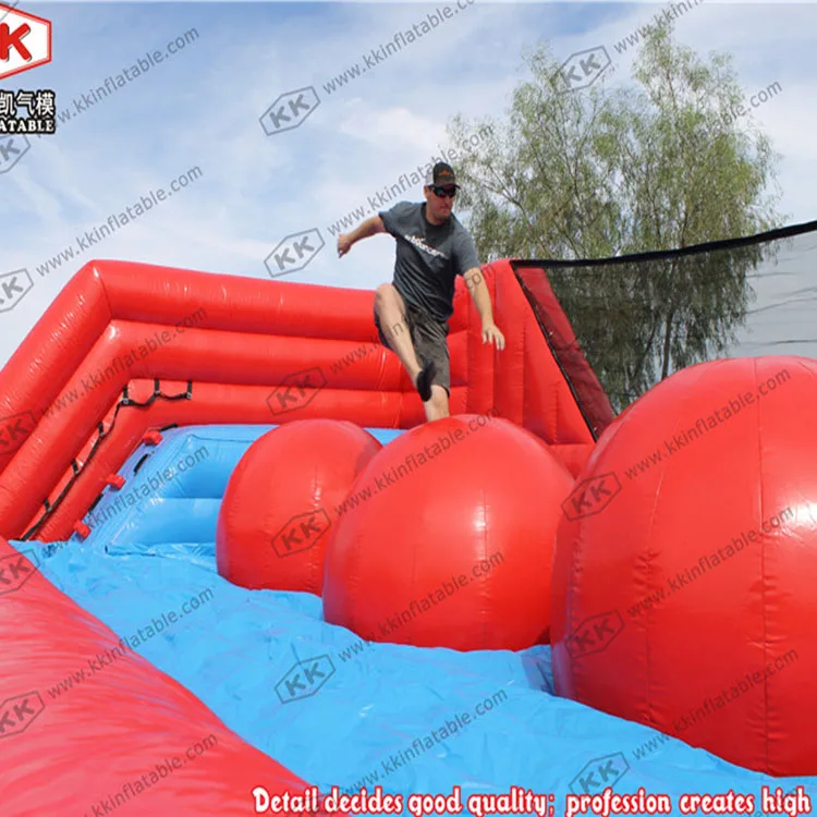 Большой интерактивные надувные leaps N bounds красный шар препятствием игры конечно