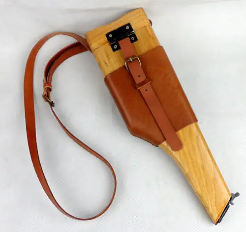 Replica WWII C96 German Army Woode Holster Stock Mauser Broomhandle Butt Military war copy