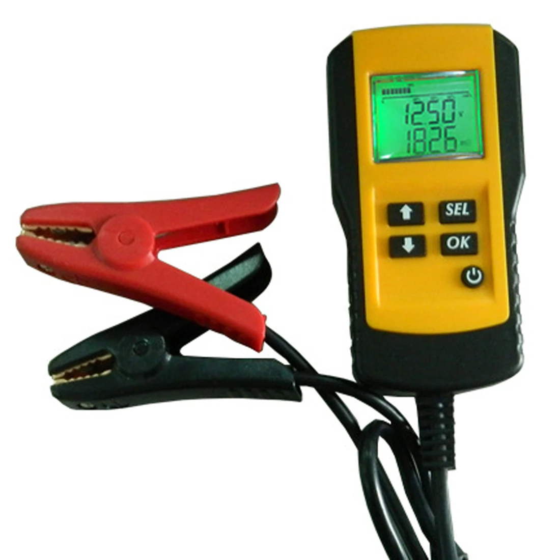 

Hot 12V Car Battery Tester Vehicle LCD Digital Battery Test Analyzer Auto System Analyzer Voltage ohm CCA Test Diagnostic Tool