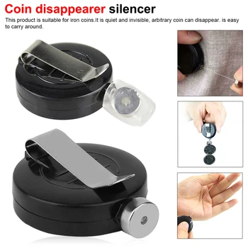 

Magical Plastics Magic Tricks Money Coin Disappear Device Tools Trick Games Vanishing Cool Props Fun Gift Magic Prop Tricks