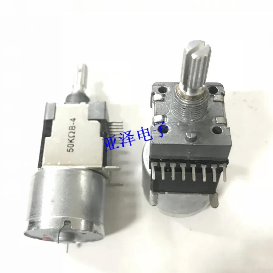

Motor potentiometer RK168 type with motor potentiometer B50K double coupling length 20MM motor drive type