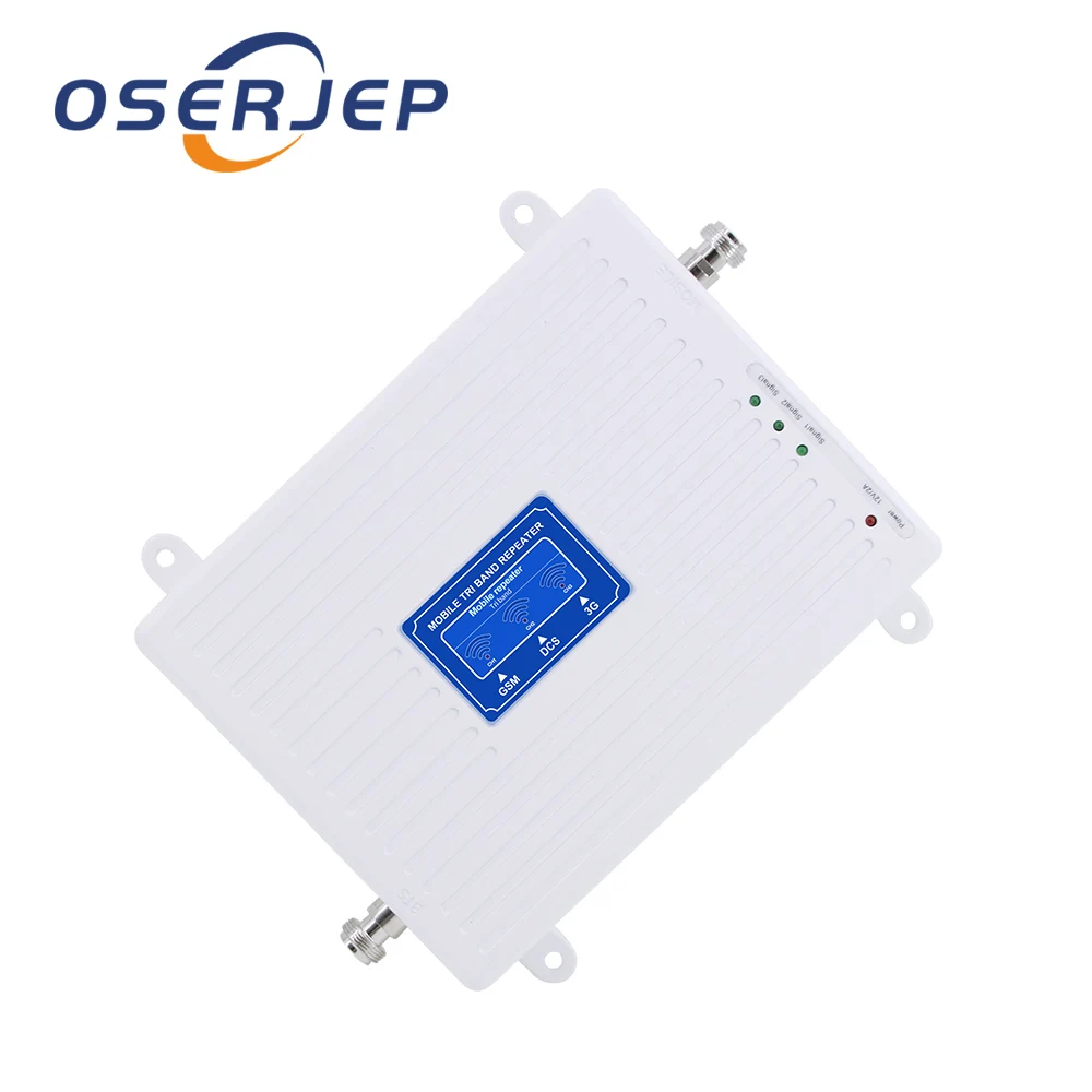 ЖК-дисплей 2G 3g 4G трёхдиапазонный модуль GSM 900/DCS LTE 1800/WCDMA UMTS 2100 MHz мобильный повторитель сигнала Amlifier без антенны