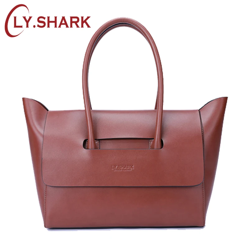 

LY.SHARK Bag For Women 2019 New Fashion Handbags Women Bags Genuine Leather Women bag Female Shoulder Bag Female Handbags