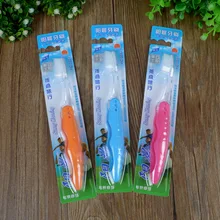 2 шт новая популярная Складная зубная щетка для взрослых для путешествий с мягкой тонкой щетиной