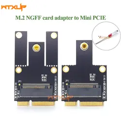 WTXUP M.2 NGFF к Mini PCI-E адаптер для M.2 беспроводной Блютуз Wlan Card беспроводная сетевая карта с разъемом PCI Express адаптер для ноутбука