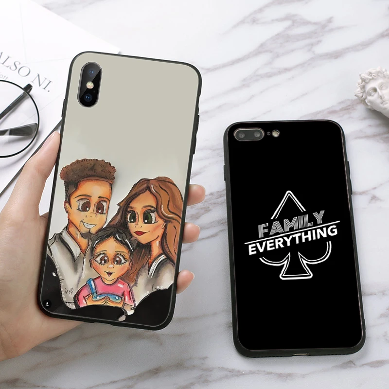 Ace family популярный пользовательский силиконовый чехол для iPhone 5 5S 6 6S Plus 7 8 11 Pro X XS Max XR