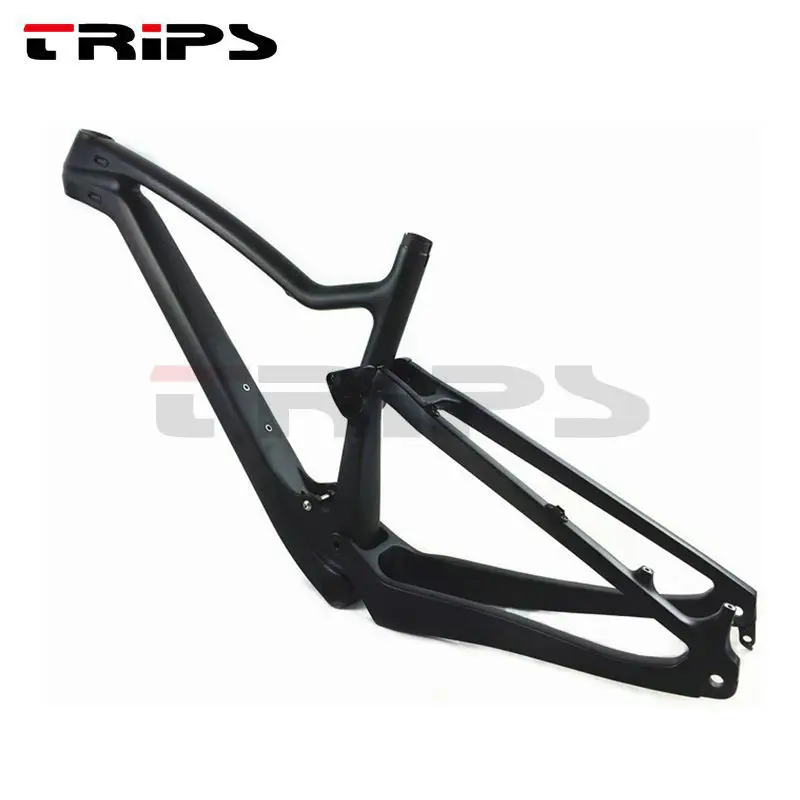 Discount TRIPS 2018 New design 29er full suspension carbon frame BB92 carbon mtb frame 29 mountain bike carbon frame 142*12mm thru axle 7 Discount TRIPS 2018 New design 29er full suspension carbon frame BB92 carbon mtb frame 29 mountain bike carbon frame 142*12mm thru axle 7