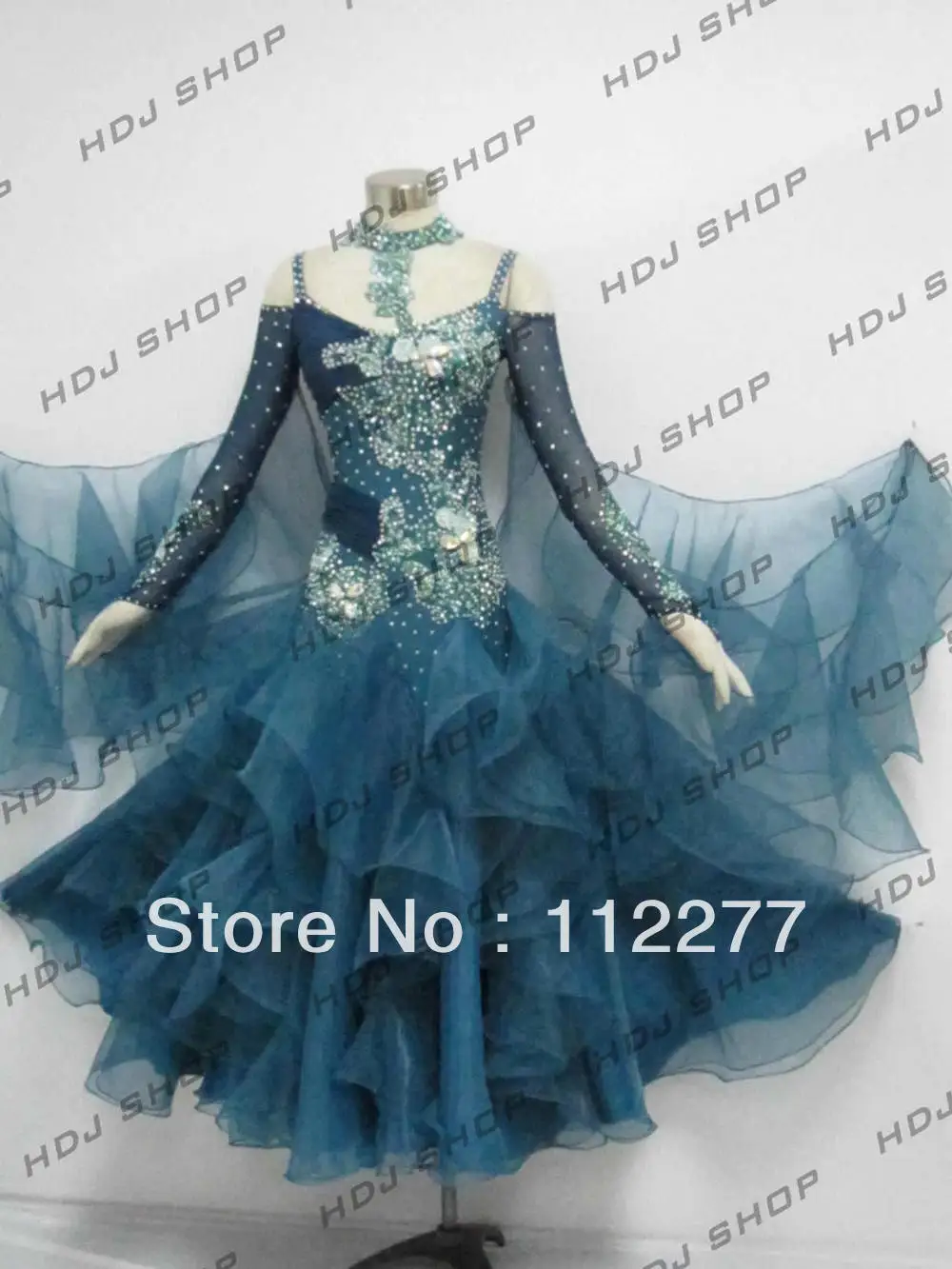 Современное танцевальное платье HM8616