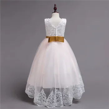 

3-14yrs Kid Girl Princess Wedding Lace sequins Children Christmas Dress Girls Long Princess Party Ball Gown Prom Dresses