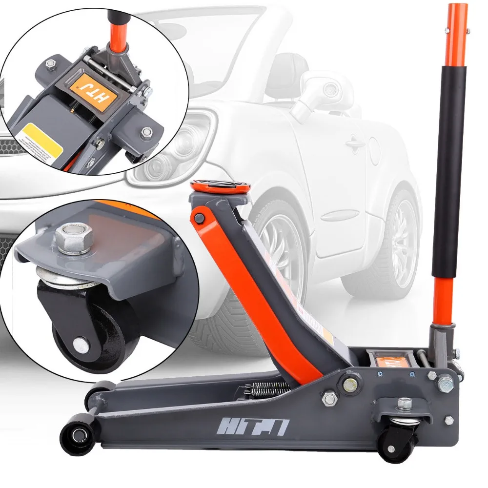 Car Auto Jack Heavy Duty 3 Ton Hydraulic Low Garage Floor Trolley Jack Car Lift Car Lifting Jack Lift Car Jacklift Jack Aliexpress