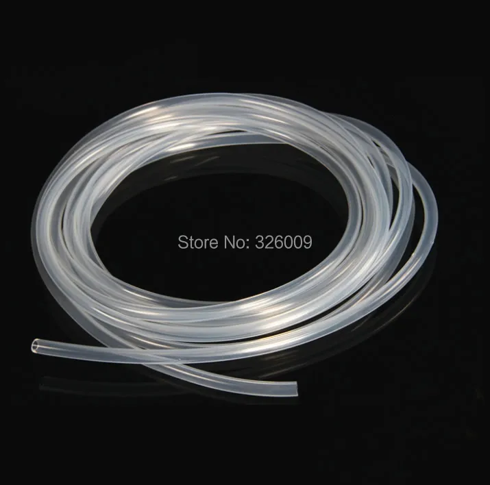 

1meter 7x11 water cooling pipe transparent ultra soft silicone pipe for water block radiator Waterblock cooler