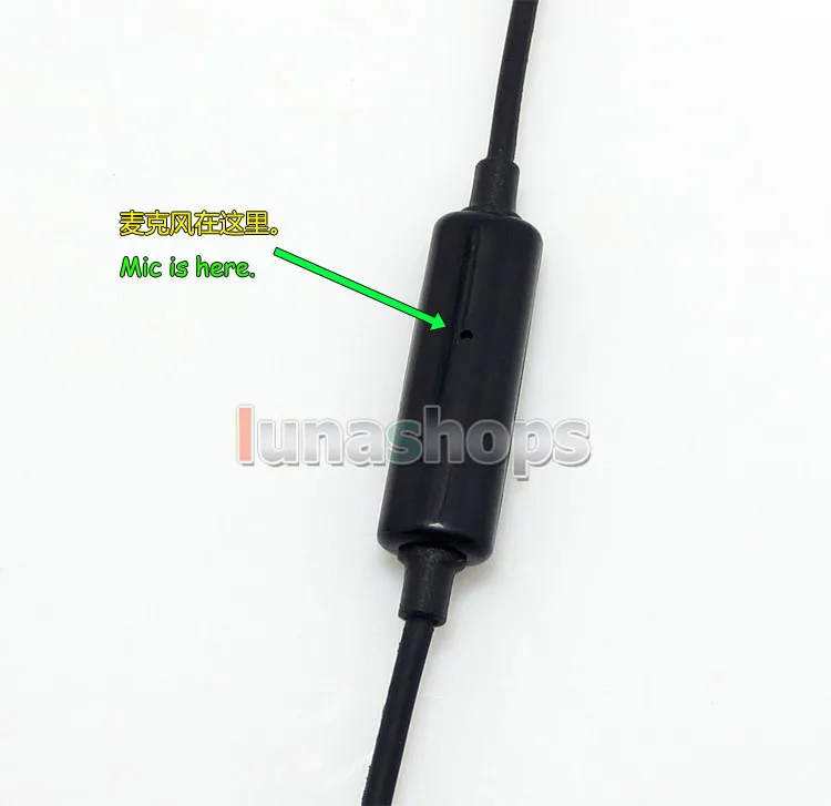 LN004651 3 5mm To 2 5mm With Mic Remote 5N OFC Cable Soft Light weight Cord for B W Bowers Wilkins P3 headphone