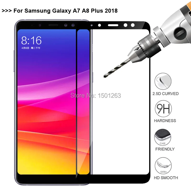 For-Samsung-Galaxy-A7-A8-Plus-2018--1pcs