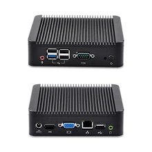 Single LAN Mini PC with wintel celeron procesor j1900 onboard 1080P QOTOM-Q190N