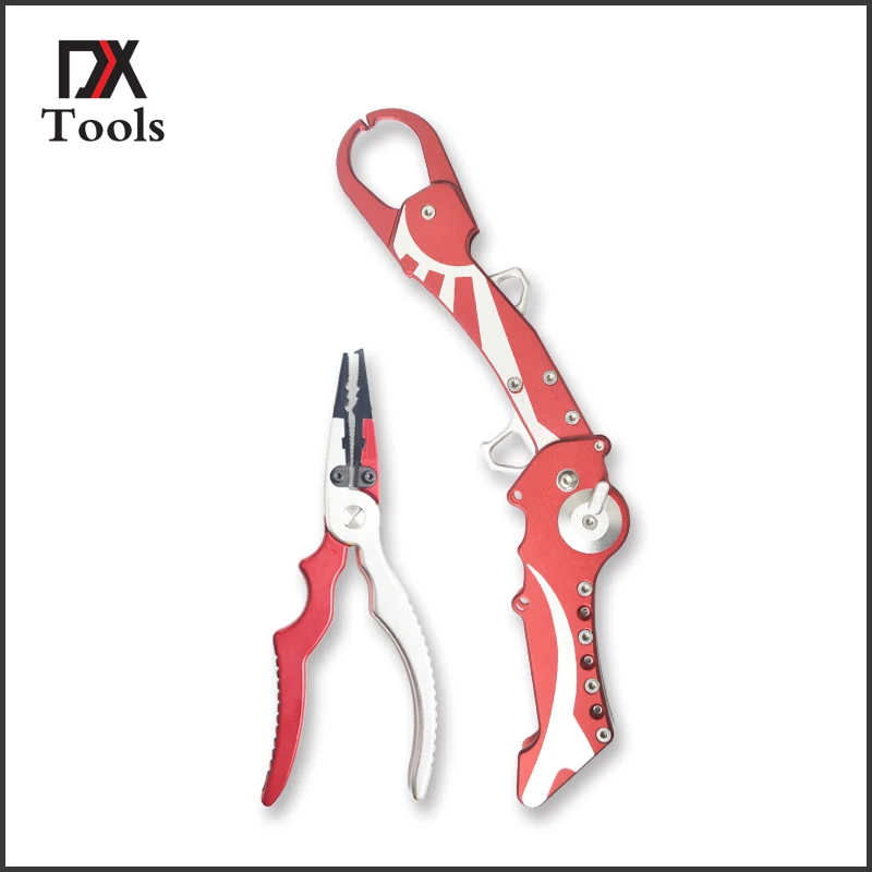 

Folding Fishing Lip Grip Hook Remover Pliers Tools Set Cutting Line Scissors Accessories For Crap Fishing Equipment Tackle