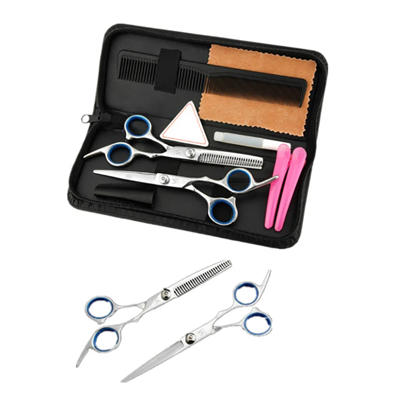 

1Set Stainless Steel Hair Salon Supplies Haircut Scissors Hair Stylisr Hair Sissors Professional Haircut Scissors Barber
