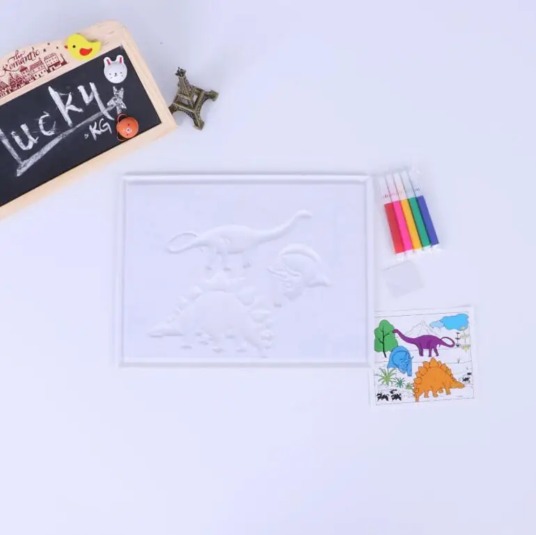 1 шт. детская 3d раскраска игрушка из ПВХ|Юный художник| |
