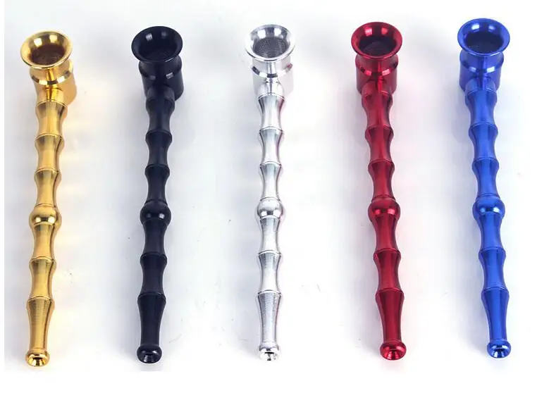 Small Bamboo Tobacco Stems Smok Metal Pipes Portable Creative Smoking