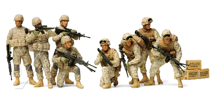 1/35 современный американский пехота "войны в Ираке" 8 шт. солдатом модель 32406