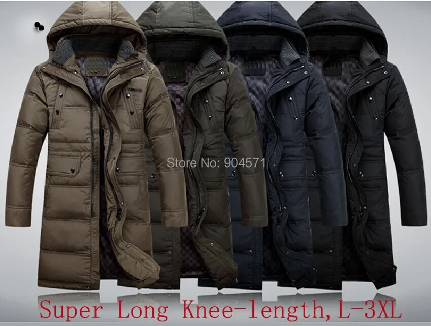 knee length winter jacket
