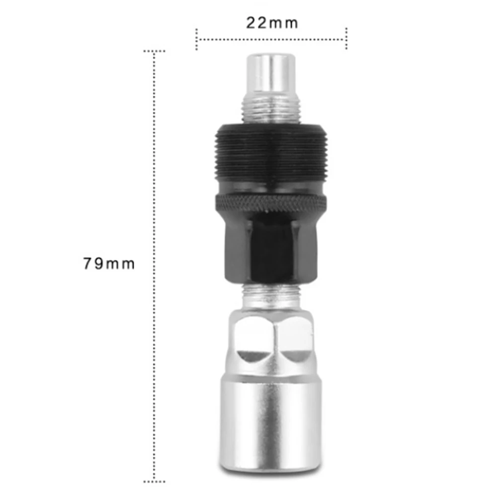 Double Plating MTB Mountain Bike Square Hole/Spline Shaft Steel Bicycle Crank Remover Repair Tool Disassembly Tool