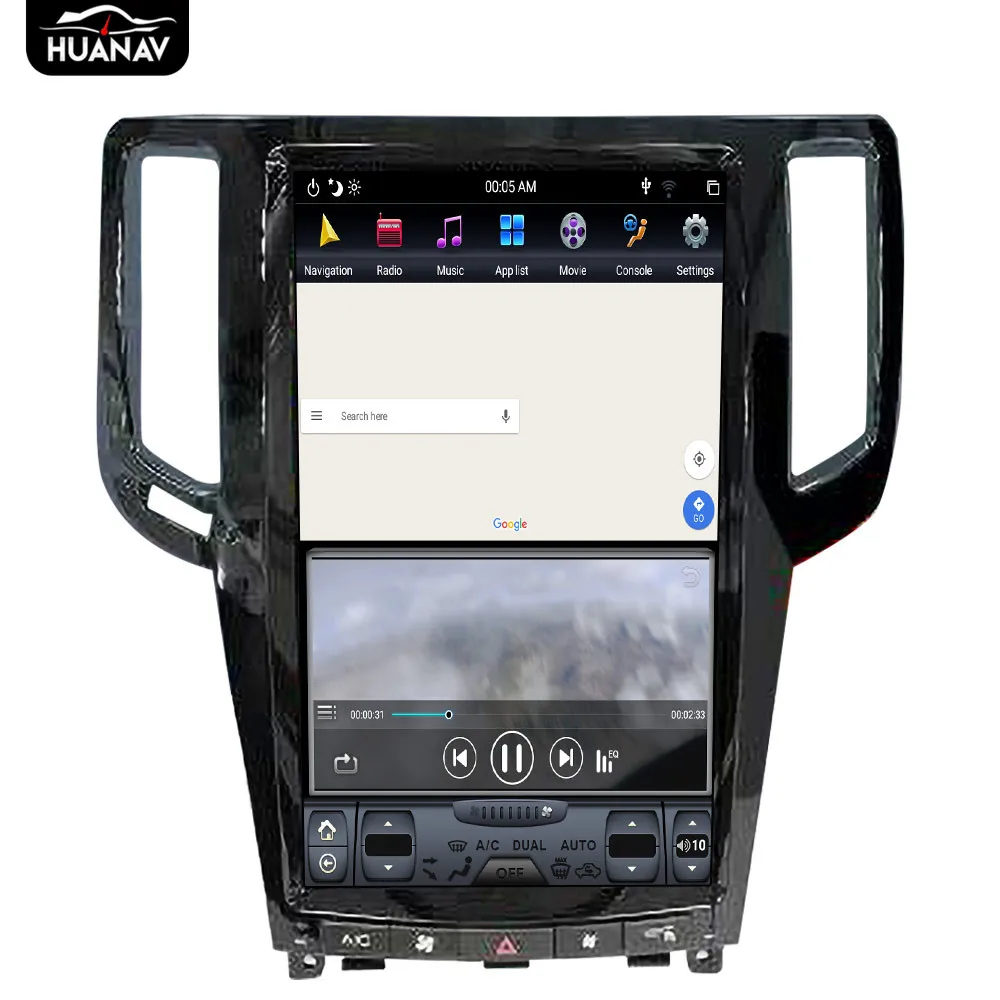 Excellent Tesla style Vertical screen Android 8.1 Car GPS Navigation For Infiniti G37/G25 2007-2013 auto stereo radio head unit multimedia 4 Excellent Tesla style Vertical screen Android 8.1 Car GPS Navigation For Infiniti G37/G25 2007-2013 auto stereo radio head unit multimedia 4