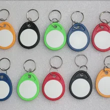 50 шт. RFID брелоки для всех NFC телефонов 213 красочные ABS водонепроницаемые NFC брелоки