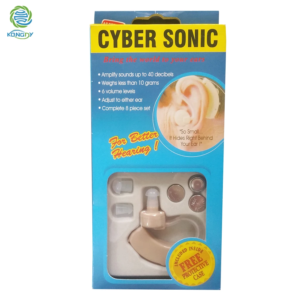 KONGDY 1 Pcs Hearing Aid Sound Voice Amplifier Volume Adjustable Hearing Enhancement Device For Elderly&Hearing Loss Ear Care