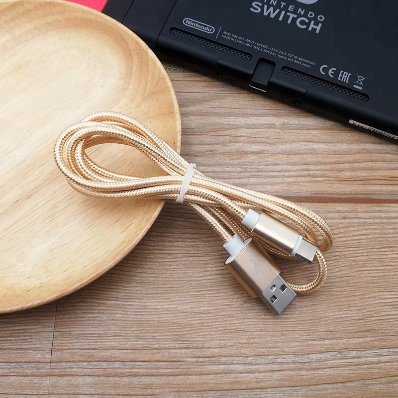 HANNORD USB C кабель 2A Быстрая зарядка нейлоновая оплетка type C кабель для передачи данных зарядный кабель для телефона Android samsung HUAWEI xiaomi