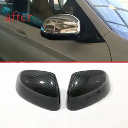 Для BMW X5 G05 2019 2020 ABS зеркало на дверь Накладка заднего вида Кепки наложения литьевая гарнитура