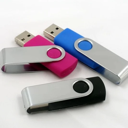 Best Price 11colors Swivel Pendrive 512 GB Usb Flash Drive Custom Logo Creativo Pendrive/Memory Stick/Disk On Key Gift 8G-64GB 1TB 2TB 2.0