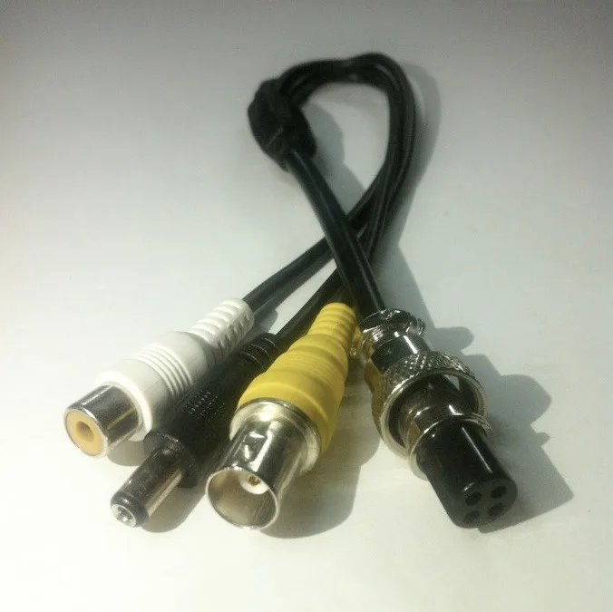 Aviation head turn AV male / AV female video extension cable|Power ...