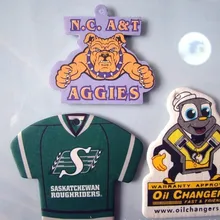 Веселая Рождественская серия, на заказ Санта подвесной автомобильный освежитель воздуха