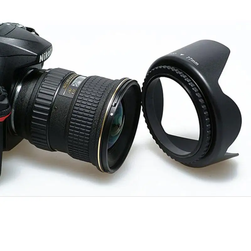 Gizcam 58 мм лепестковая Цветочная линза Резьбовая бленда крепление для Canon Nikon sony Olympus Pentax универсальная DSLR SLR камера с объективом 58 мм