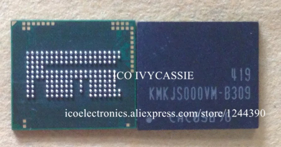 Совершенно KMKJS000VM-B309 eMMC ИС флэш-памяти NAND чип 32+ 8 emcp
