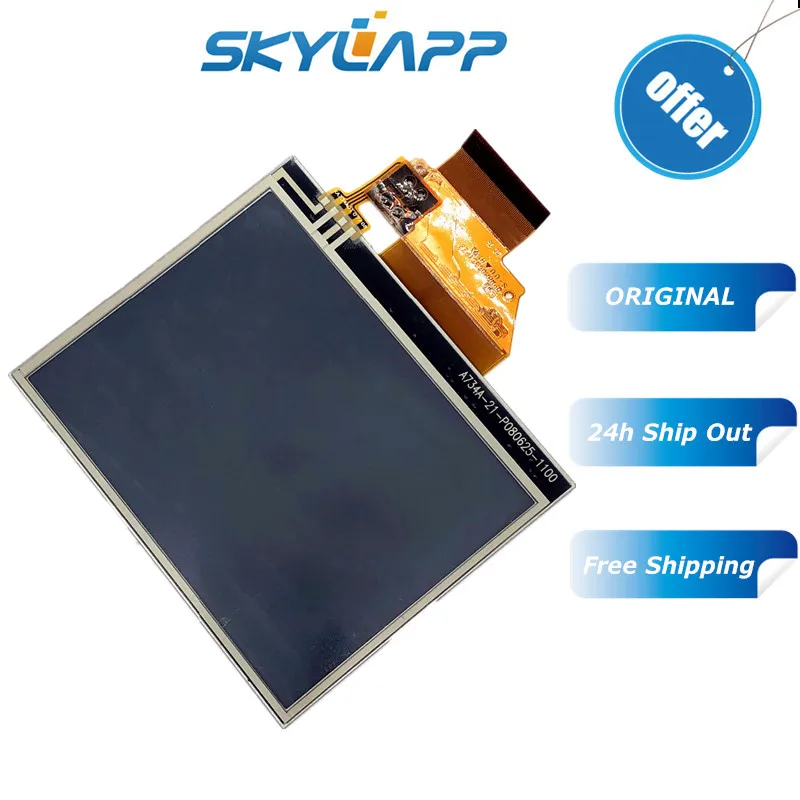 

3.5"inch LQ035Q1DH02 LQ035Q1DH02L LCD screen for Garmin Nuvi 200 205 255 265 GPS LCD display screen with Touch screen digitizer