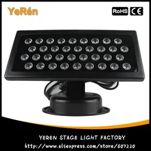 Открытый или Крытый LED Прожекторы LED Мыть Стены Света С 36 Шт. 3 Вт RGB Светодиодная Лампа DJ СВЕТОДИОДНЫЙ Световой Эффект свет