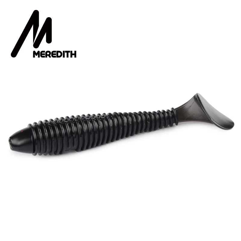 Рыболовные приманки MEREDITH, FAT Swing Impact Swimbait 85 мм/5,5 г, 10 шт./лот, мягкие приманки, мягкие приманки для рыбалки, приманки для окуня - Цвет: R