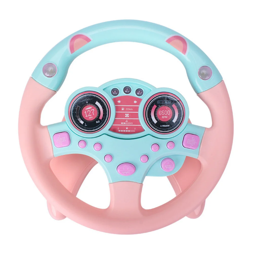 

Copilot Simulated Steering Wheel Toy Children's Educational Sounding Toy Small Steering Wheel Dropshipping