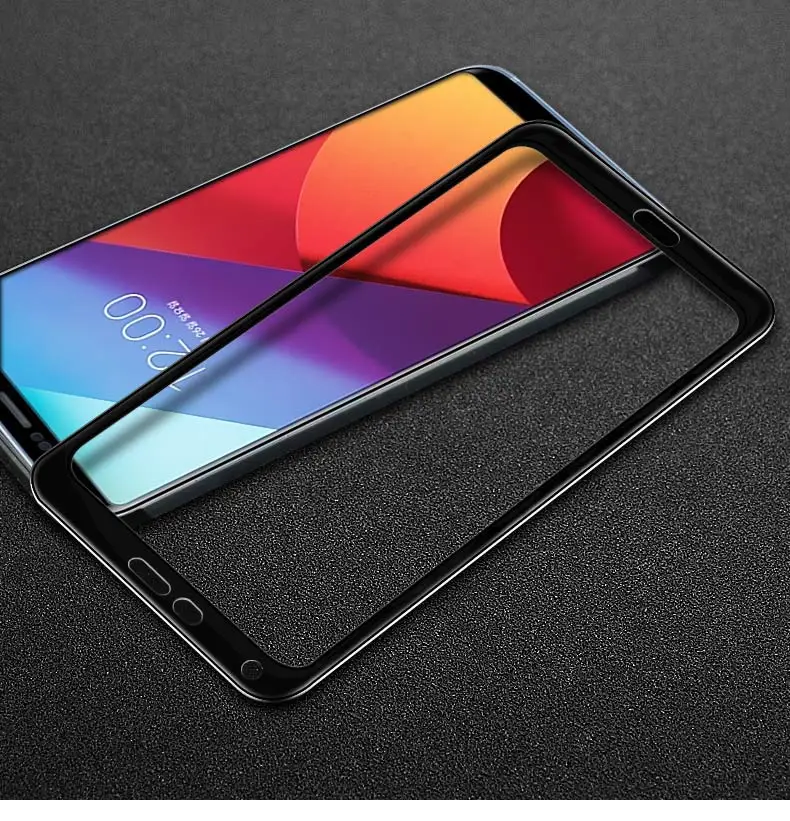 3D закаленное стекло для LG Q7 Alpha Q7a полное покрытие 9H защитная пленка