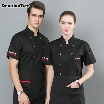 

2020 japan style chef uniform japanese chef service kimono working wear restaurant work clothes tooling uniform chef jack