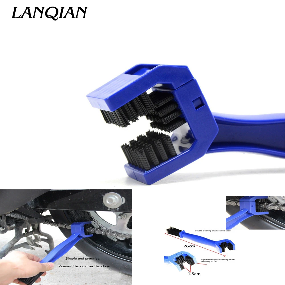 

Universal Motorcycle Bike Chain Maintenance Cleaning Brush For Yamaha XT1200 Super Tenere/ES XT660 R/X/Z Tenere