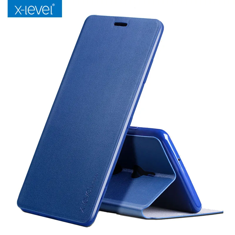 X-Level кожаный флип-чехол для sony Xperia XZ3/XZ2 супер тонкий из искусственной кожи чехол для Xperia XZ3/Xperia XZ2 с функцией подставки