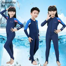 Детские костюмы для дайвинга солнцезащитный цельный купальный костюм для серфинга с Медузой Пляжный Купальник гидрокостюм с защитой от ультрафиолетового излучения