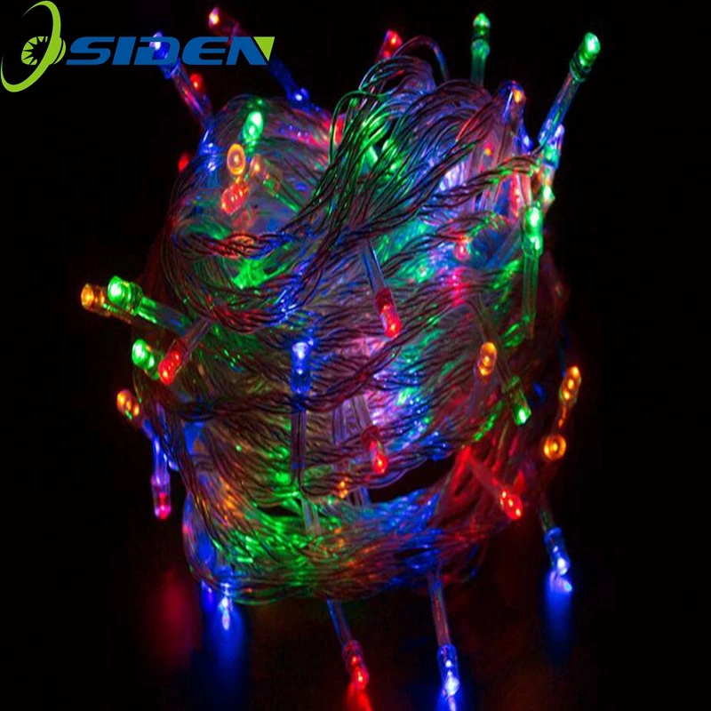 1PC 220V/110V 50M 500LED Warm White Red Yellow Blue Green Purple Pink MultiColor String Lights