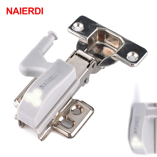 Illuminate your cabinets with the NAIERDI Universal Hinge Light LED Sensor Cabinet Light