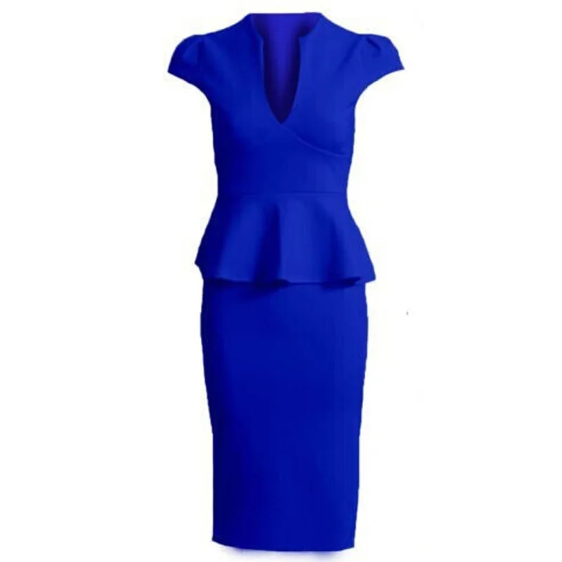 Лидер продаж новые модные вечерние облегающие Женские платья-карандаш до колена