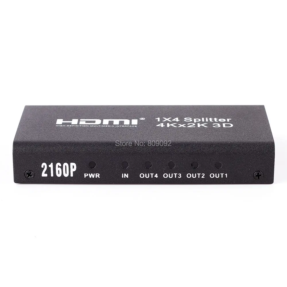 3D и 4 К HDMI 1x4 2160 P Splitte Full HD 1080 P Усилители домашние HDMI коммутатор 1 в 4 из адаптер конвертер для HDTV