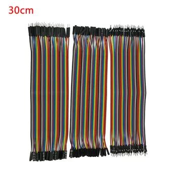 

Raspberry Pi 3 Dupont Cable 120 pcs/lot 30cm Male to Male + Male to Female + Female to Female for Orange Pi for Raspberry Pi 3B+