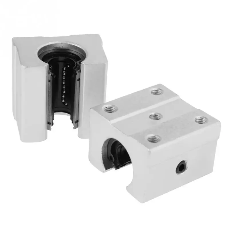 4Pcs SBR12UU Bearing Blocks 2Pcs SBR12 200mm Linear Slide Guide Shaft Rail